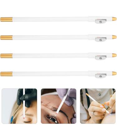 Healeved Crayon Sourcils Waterproof et Crayon Barbe Blanc Taille-Sourcils Int gr R sistant Transpiration pour Maquillage Quotidien Hommes et Femmes - Buy Online on GoSupps.com