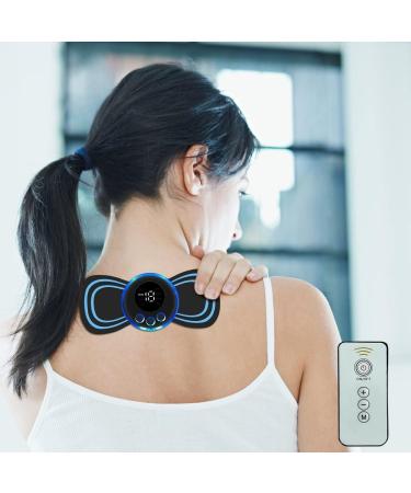 Maxee 2PC Wireless EMS Massage Device - 8 Modes 19 Levels for Pain Relief | Portable Neck & Shoulder Massager with Remote Control - Buy Online on GoSupps.com