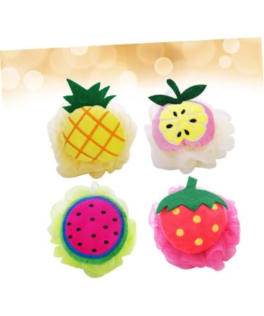 8 Pcs Mesh Sponge Shower Ball Soft Bath Pouf for Luxurious Cleansing | International Shipping Available - Buy Online on GoSupps.com