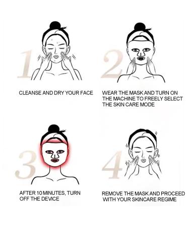 7 Color LED Face Mask for At-Home Skin Care | Best Light Therapy Mask for Radiant Skin - Buy Online on GoSupps.com