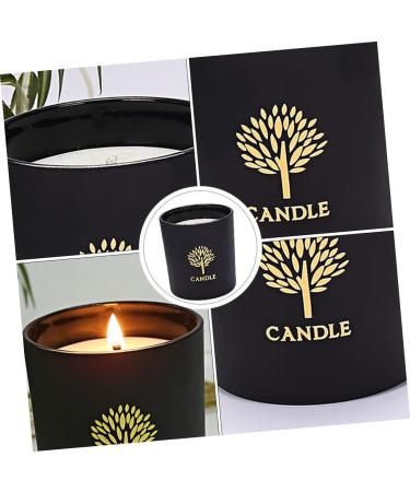 FOMIYES Scented Candles Set - Black Wax Pillar & Tea Lights - Romantic Candle Warmers for Home Fragrance - Buy Online on GoSupps.com