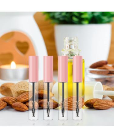 OSALADI 10pcs Mascara Empty Tube Eyeliner Vial Clear Mascara Travel Pink Packaging Material Filling Plastic - Buy Online on GoSupps.com