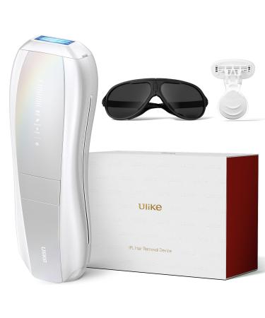 Ulike Air 10 Laser Hair removal IPL Devices Hair removal with integrated skin sensor for pain-free and long-lasting results 4 modes for body and face hair removal at home white