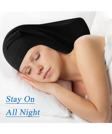 4 Piece Unisex Dreadlock Cap - Black Long Hair Dreads Head Wrap for Men and Women - Buy Online on GoSupps.com