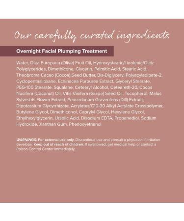 Crepe Erase Advanced Overnight Plumping Facial Treatment - 1.7 Oz with TruFirm Complex and 9 Super Hydrators - Buy Online on GoSupps.com