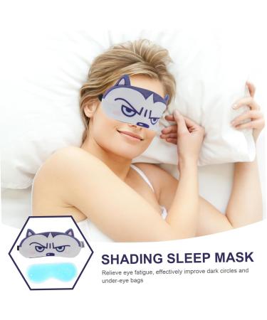 Fomiyes Eye Mask - 4 Pieces Dark Eye Flap for Migraine Relief | Adult & Kids Sleeping Eye Valves | Portable Fabric Comfort for Travel - Buy Online on GoSupps.com