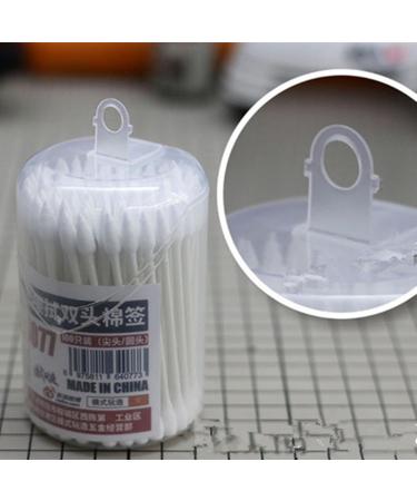 100PCS Double Ended Cotton Swabs - Ideal for Model Craft Cleaning & Storage Case - Best Quality for Crafting & Precision - Buy Online on GoSupps.com
