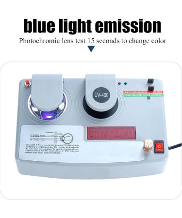 Photochromic Lens Tester Photochromic Coating Lens Measurer Anti-Ultraviolet Lens Testing Machine Anti-Radiation Detector for Individuals Eyeglass Stores Optician - Buy Online on GoSupps.com