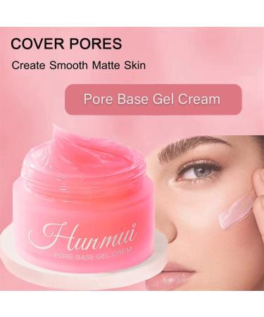 Hunmui Pore Base Gel Cream - Hydrating Primer for Invisible Pore Coverage, Acne Control, Anti-Aging & Anti-Oxidation - 1.05oz - Buy Online on GoSupps.com