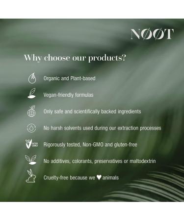 NOOT Trans Resveratrol Supplements 500mg High Purity Capsules for Longevity Anti Aging Brain & Heart Support Cellular Health Vegan Supplements & Antioxidants Biohacking & Nootropics 60 Capsules - Buy Online on GoSupps.com