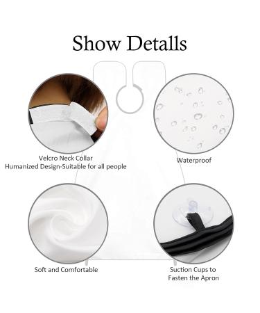 Beard Bib Apron for Easy Shaving & Grooming - Non-Stick Waterproof Beard Hair Catcher for Men | Great Father's Day Gift - Buy Online on GoSupps.com