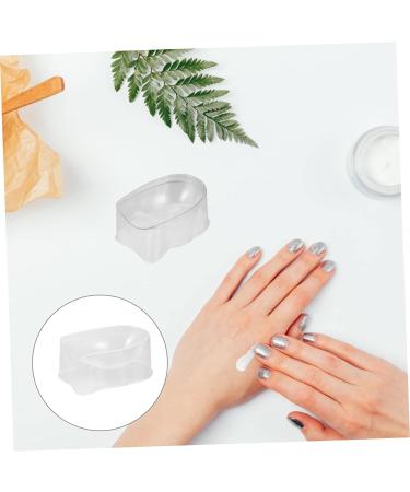FRCOLOR Thehomeuse Powder Box for Dipping Nails Starter Set 12 Pieces Recycling System for Nail Powder Nail Tip Shape Guides Manicure Nail Art Tool Container for Nail Dipping Powder 5X4X2.5CMx2pcs White x 2 pieces - Buy Online on GoSupps.com