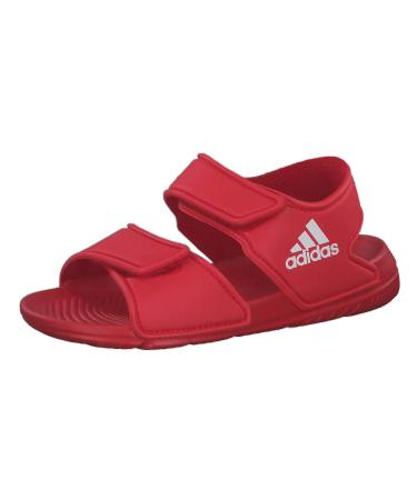 adidas Unisex Kids Altaswim Beach & Pool Shoes 2 UK Scarlet Ftwr White Scarlet
