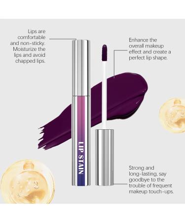  G n rique Peelable Lip Stain Non-Stick Moisturizing Tint Waterproof Long-Lasting Color Easy Application Lip Makeup Prevents Dryness Everyday Beauty Necessities for Girls Women Parties - Buy Online on GoSupps.com