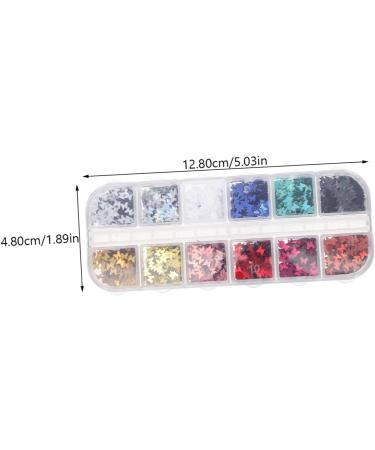 minkissy 12 Boxes Nail Art Sequins Accessories Rhinestone for Nails Sunflower Nail Art Nail Jewelry 3d Nail Glitter Nail Charms Glitter Slices Nail Rhinestones Decorations Plastic Summer - Buy Online on GoSupps.com