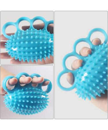 1pc Grip Stress Ball Guitar Hand Forearm Finger Strength Trainer Exercise Equipment Wrist Elder 12X10cm Blue - Buy Online on GoSupps.com