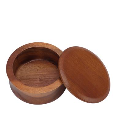 FocaTy shaving set for men portable razor brush shell shaving cup made of wood container for facial cleaning cup portable cleaning tool for the male face soap cups