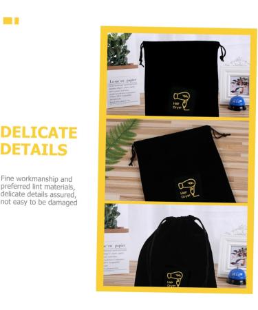 Healifty Hair Dryer Storage Bag Travel Carry on Backpack Training Gymsack Hair Dryer Storage Pouches Tool Bra - Buy Online on GoSupps.com