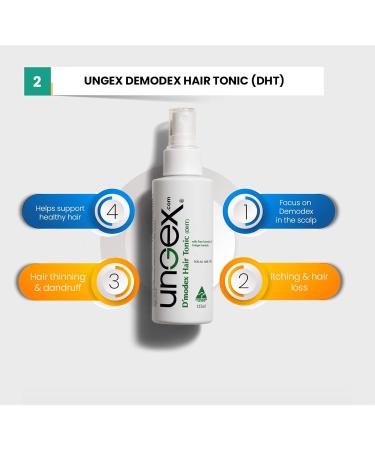 Ungex Premium Kit A1-p: Demodicosis, Rosacea, Inflammation & Itching Solution - Buy Online on GoSupps.com