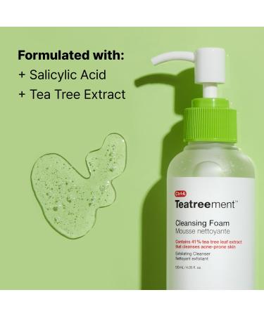 Buy Dr.Jart+ Teatreement Cleansing Foam for Oily Skin | Korean Face Wash | 4.06 fl oz - International Shipping Available - Buy Online on GoSupps.com