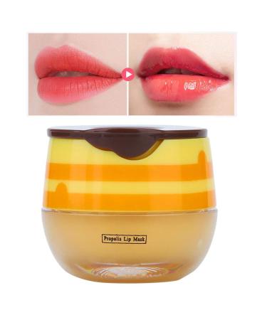 Buy Honey Lip Balm for Cracked Lips - Moisturizing Propolis Exfoliating Lip Care for Men & Women - Buy Online on GoSupps.com