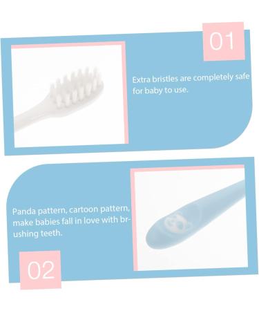 Minkissy Travel Children's Toothbrush Set - Cartoon Cleaning Brush with Soft Bristles for Kids' Oral Care - Buy Online on GoSupps.com
