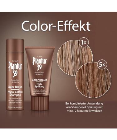 Plantur 39 Color Brown Conditioner 150ml - Conceals Grey Hair Caffeine Complex for Healthy Brown Hair - Buy Online on GoSupps.com