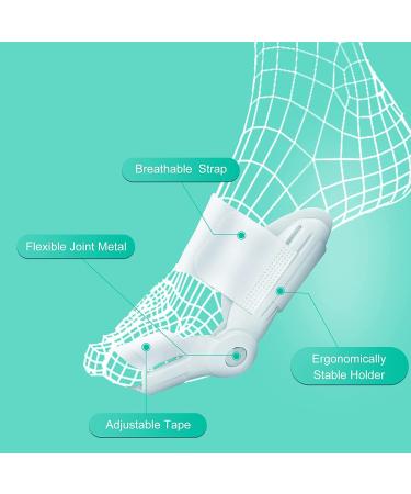 KOTALS Bunion Corrector Brace Splint Pads & Toe Separators - White (1 Pack) - Buy Online on GoSupps.com