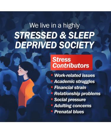 LABO Nutrition Happy Calm with KSM-66 Ashwagandha 5% Withanolides Saffron Extract and Black Pepper Extract for Stress Relief Energy Quality Sleep & Relaxation Non GMO 90 Veggie Capsules - Buy Online on GoSupps.com