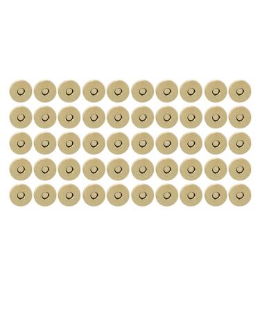 Gonyscag 50 pieces magnetic pocket locks strong stainless steel smoothing widespread magnetic buttons for pants coats bags