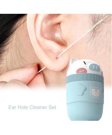Ear Floss - Earrings Cleaning Solution Set | Flexible Pierced Ear Odor Removal Products with Rose Fragrance Gentle Ear Holes Cleaning Blue Mint - Buy Online on GoSupps.com
