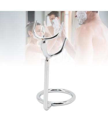 Stylish Stainless Steel Shaving Stand & Brush Holder - Practical Bathroom Solution for Men - Buy Online on GoSupps.com