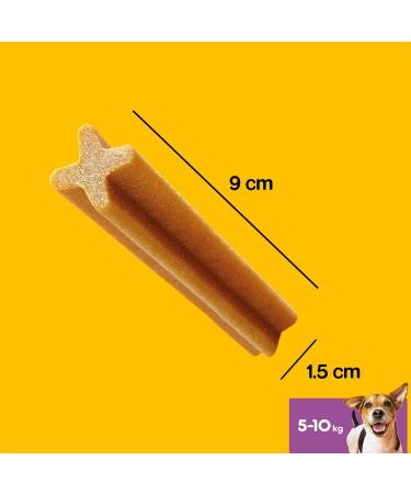 Pedigree DentaStix Daily Dental Chews Small Dog 5-10kg 105 Sticks - Buy Online on GoSupps.com