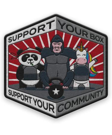Trainlikefight Climbing Back Patch - Velcro Attachment for Training Vests & Backpacks | Support Your Box - Buy Online on GoSupps.com