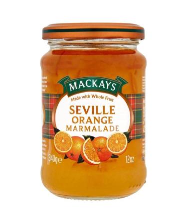 Mackays naturel Fruit S ville marmelade l'orange (340g) - Paquet de 2