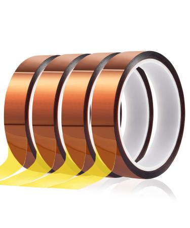 MEBMIK 4 Rolls 20mm x33m (108ft) High Temperature Heat Resistant Tape Heat Transfer Tape for Heat Sublimation Press No Residue and Heat Transfer Vinyl - Buy Online on GoSupps.com