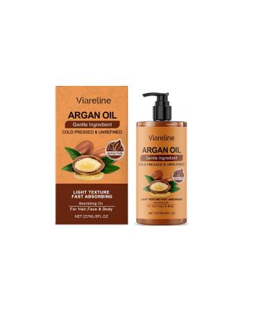 Viareline Argan Essential Oil Multifunctional Essential Oil Moisturizing Hair Moisturizing Hydrating Daily Care Oil