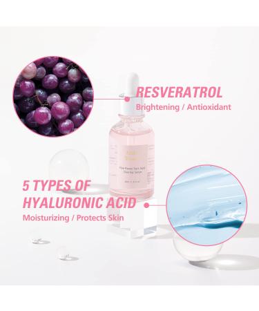 Buy MILK TOUCH 5 Flower Dark Spot Correcting Serum | Vitamin C & Flower Extracts | Hydrating Face Moisturizer for All Skin Types - 1.35 fl oz - Buy Online on GoSupps.com