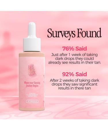  Zegaqae Sunless Tanning Drops To Drink 60 ml. Tanning drops moisturizing tanning oil for body and face natural glow instant tan. - Buy Online on GoSupps.com