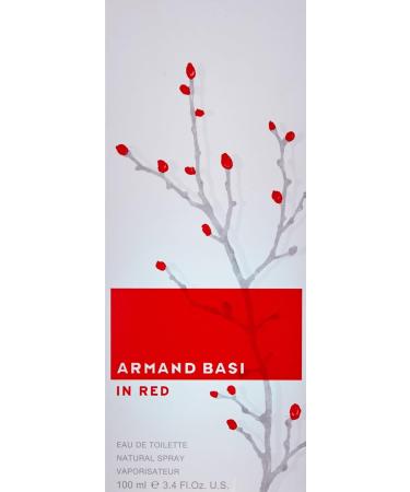 Armand Basi in Red EDT Spray 3.4 Ounce - Buy Online on GoSupps.com