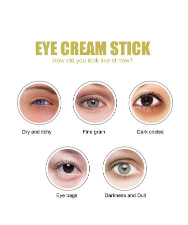 futiu Mineral Oil Eye Stick - Hydrating Treatment To Minimize Puffiness & Fine Lines Nourish Delicate Eye Area(#2 4pcs) - Buy Online on GoSupps.com