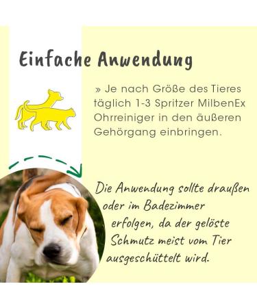 Buy MilbenEx Ear Cleaner 50 ml - Effective Ear Care Solution for Pets | International Shipping Available - Buy Online on GoSupps.com