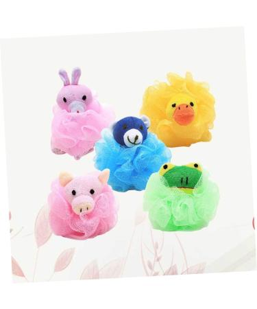 Alasum 12 Pcs Toddler Shower Towel & Exfoliating Bath Sponges - Fun Animal Loofahs & Scrubbers for Kids - Perfect Bathing Accessories - Buy Online on GoSupps.com