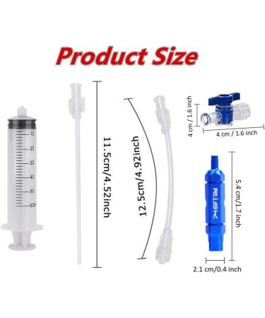 Miotorio Tubeless Sealant Injector Syringe with Valve Core Removal Tool - Compatible with Stans No Tubes Sealant - Bike Syringe Kit - Buy Online on GoSupps.com
