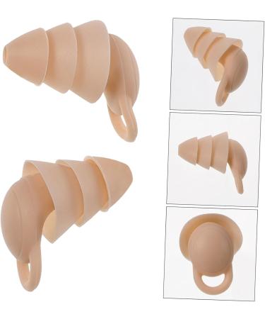 GLEAVI Anti-Noise Earplugs - 2 Pairs Silicone Gauges for Sleeping & Travel | Noise-Proof Ear Protection - Buy Online on GoSupps.com