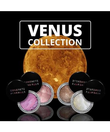 Concrete Minerals Venus Eyeshadow - Silky Smooth, Highly Pigmented, Vegan & Cruelty-Free - Handmade in USA - 8g Loose Mineral Powder - Buy Online on GoSupps.com