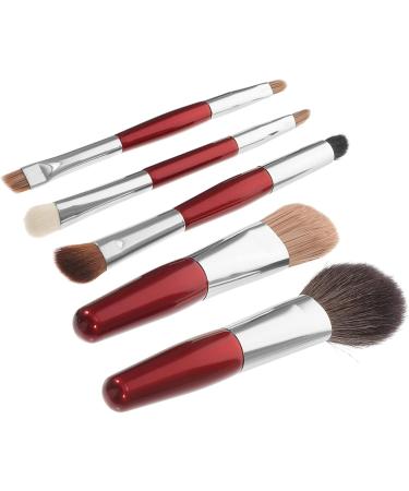 Beavorty 2 Sets makeup brush with bag makeup brush for makeup handle cosmetics brush eyeshadow blush brush loose products aluminum tube face - Buy Online on GoSupps.com