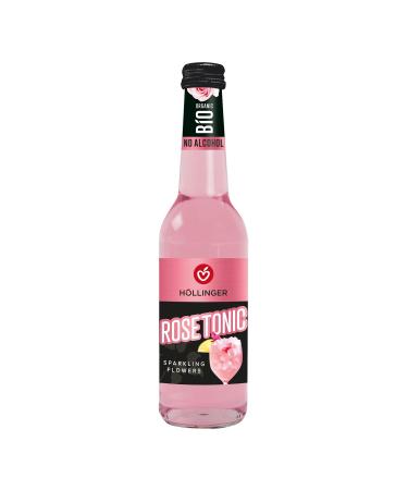 H llinger Bio Rose Tonic Spritz Sans Alcool Boisson P tillante aux Fleurs Bouteille en Verre Pack de 12 x 330ml V g talien