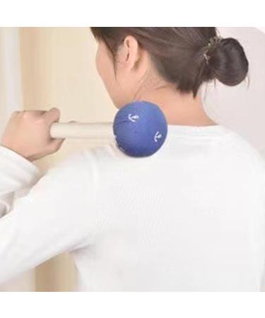 Genike Hand Massager with Wormwood Herbal Filling | Mugwort Massage Hammer for Waist Legs Head & Neck | Manual Knock Hammer with Tassels - Buy Online on GoSupps.com