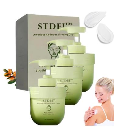STDEI Collagen Luxurious Firming Cream, STDEI Ultra Firming Cream, STDEI Collagen Neck Firming Cream, Advanced Firming Cream, Deep Hydration (3PC)